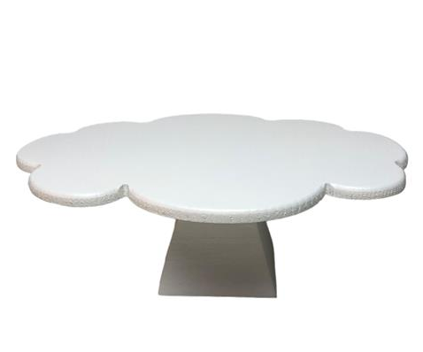 WHITE CLOUD TRAY TRIANGLE BASE - BIG- 34x22x15-1