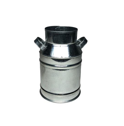 MILK METAL BARREL MEDIUM - SILVER 21x32-1