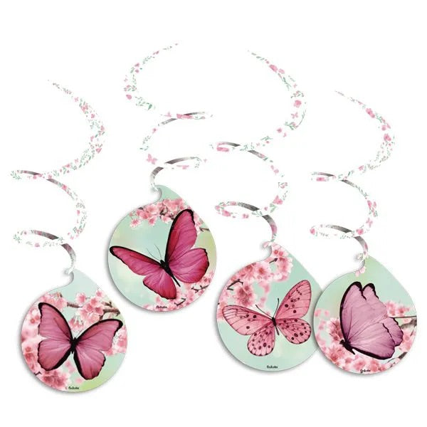 BUTTERFLY SWIRL DANGLERS - MOBILES