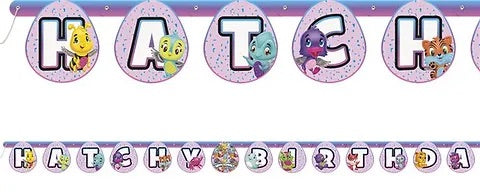 Hatchimals Large Letter Banner -