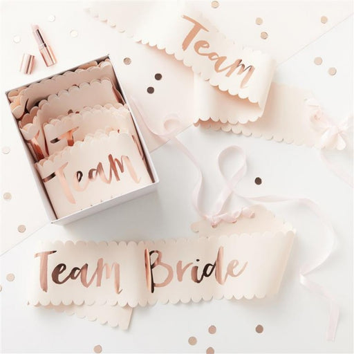 Team Bride - Team Bride Sash - 6 pack