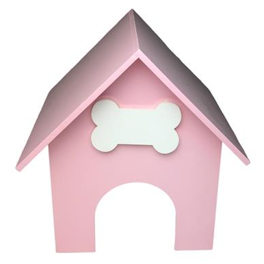 PINK DOGS HOUSE - 26x26x27-1