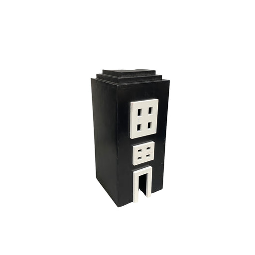 BLACK EMBOSSED SMALL BUILDING - 12x12x29-1