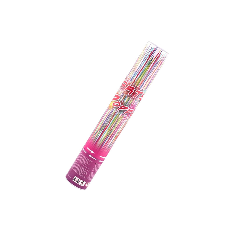 Party Popper 30 cm- COLORED LONG STREAMERS